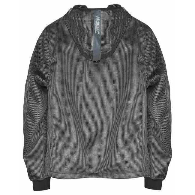 ACE CAFE LONDON　シースルー　メッシュジャケット　Ｌ　チャコール ACE CAFE LONDON（エースカフェロンドン） シースルー メッシュ
