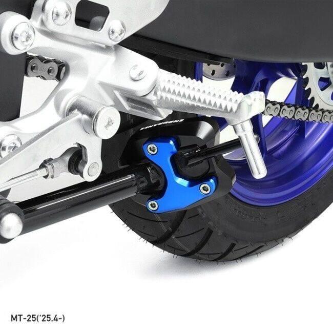 ENDURANCE エンデュランス サイドスタンドボード カラー：ブルー MT-03 MT-25 YZF-R25 YZF-R3 YAMAHA ヤマハ スタンドパッド・エクステンション フレーム_7