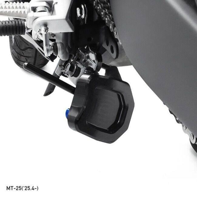 ENDURANCE エンデュランス サイドスタンドボード カラー：ブルー MT-03 MT-25 YZF-R25 YZF-R3 YAMAHA ヤマハ スタンドパッド・エクステンション フレーム_9