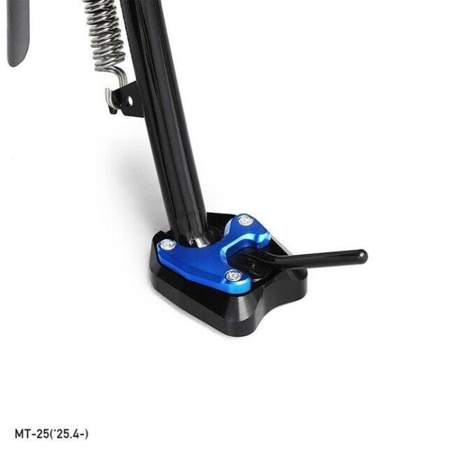 ENDURANCE エンデュランス サイドスタンドボード カラー：ゴールド MT-03 MT-25 YZF-R25 YZF-R3 YAMAHA ヤマハ スタンドパッド・エクステンション フレーム_5