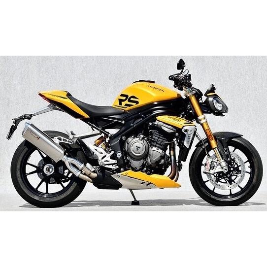 YAMAMOTO RACING - ヤマモトレーシング SPEC-A スリップオンマフラー TYPE-SA SPEED TRIPLE 1200RS TRIUMPH トライアンフ えり巻き