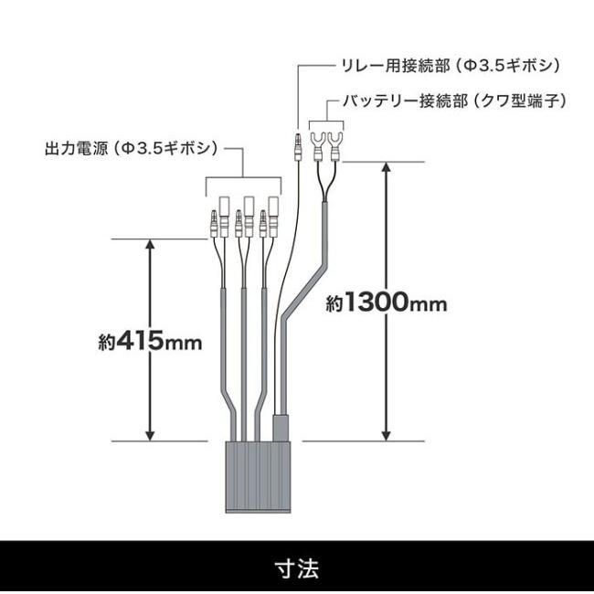 ENDURANCE エンデュランス グリップヒーター HG125＋アクセサリー電源接続セット 汎用