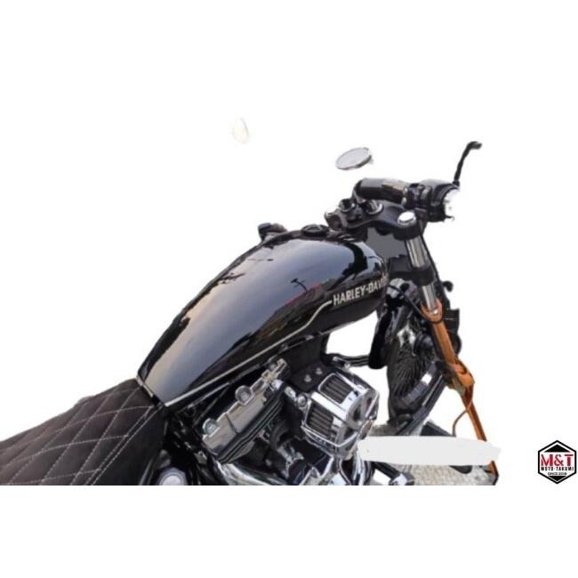 MOTO・TAKUMI モトタクミ ストレッチタンク キャップ付き HARLEY