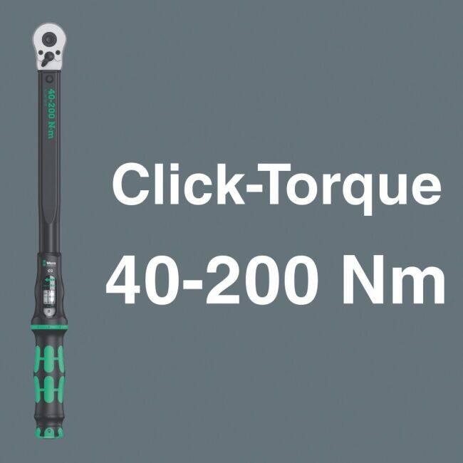 Wera（ヴェラ） 13点入 1/2DR トルクレンチセット40-200N.m セット工具