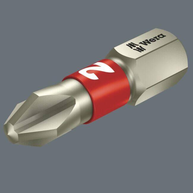 WERA ヴェラ 10点入 差込角1/4inch ステンレス ビットセット セット工具_4