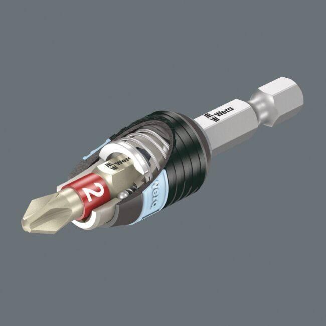 WERA ヴェラ 10点入 差込角1/4inch ステンレス ビットセット セット工具_5