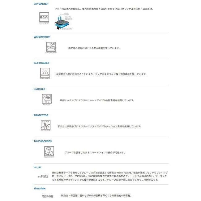 TAICHI RS TAICHI アールエスタイチ RST666 e-HEAT プロテクション
