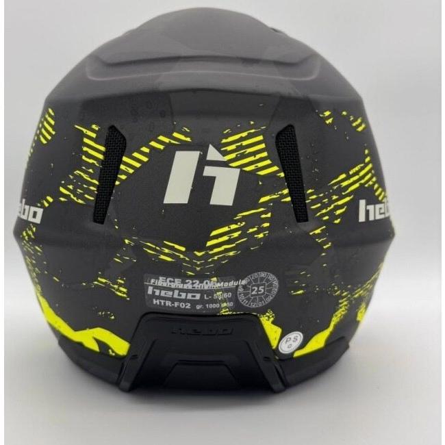 Hebo（エボ） HC1041G ZONE PRO トライアルヘルメット サイズ：M(57