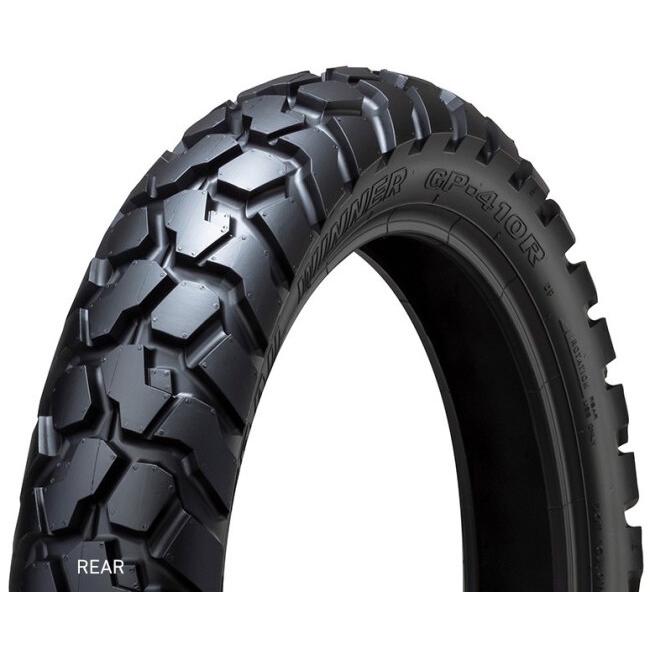 IRC アイアールシー PROTECH TRAIL WINNER GP-410 【120/80-18 62P WT】 プロテック トレイルウィナー タイヤ オフロードタイヤ・トレール/デュアルパーパス | IRC | 01