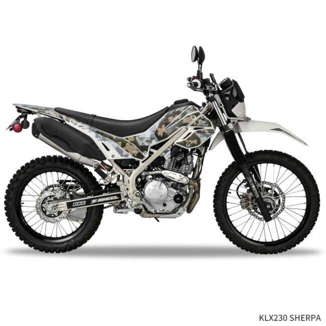 FACTORY EFFEX ファクトリーFX グラフィックキット KLX230シェルパ