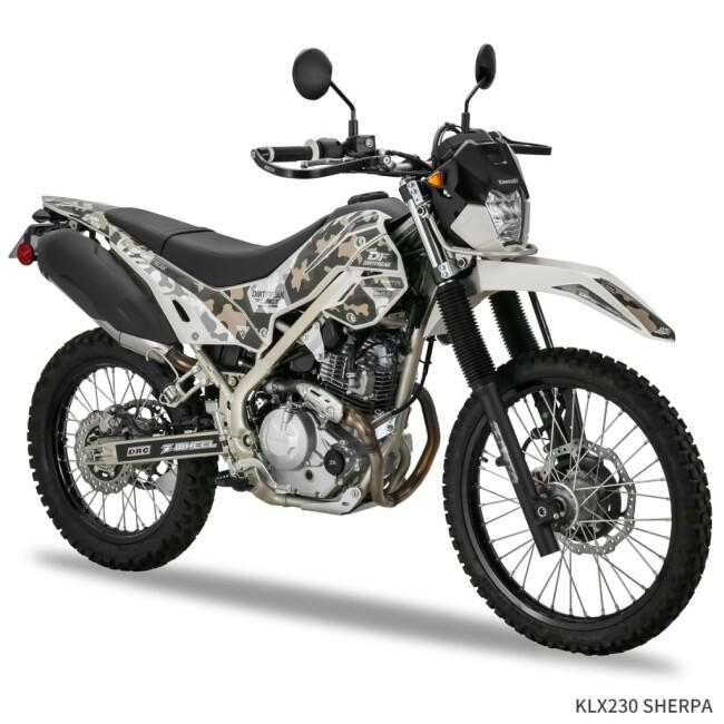 FACTORY EFFEX ファクトリーFX グラフィックキット KLX230シェルパ