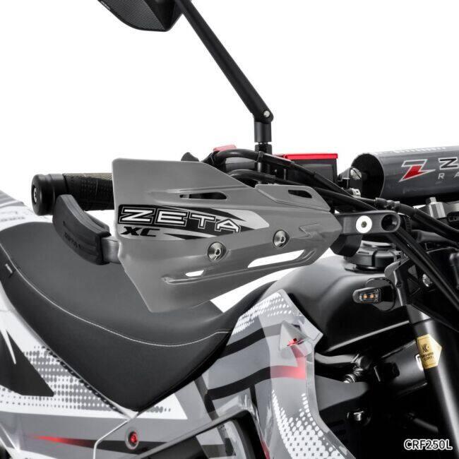 ZETA 22.2φ用　アーマーハンドガード　xcキット ナックルガード　バイク ZETA RACING ジータ レーシング アーマーハンドガードオプション XC