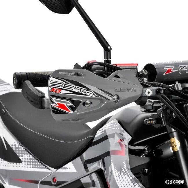 ZETA ジータ アーマーハンドガード&プロテクター※セット売り　バイク ZETA RACING ジータ レーシング アーマーハンドガードオプション X3