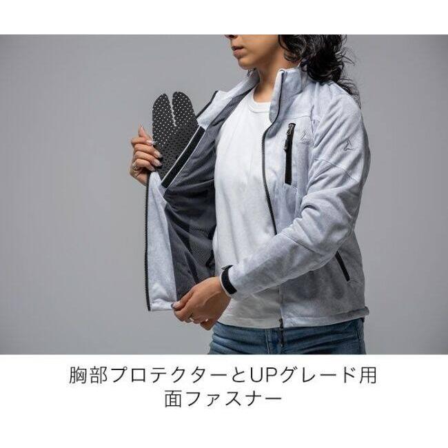 urbanism（アーバニズム） フードメッシュジャケット【WOMEN】 サイズ