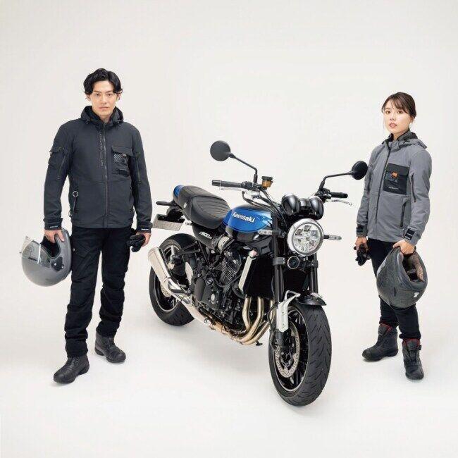 ラフ＆ロード ROUGH＆ROAD エアスルーソフトシェルストレッチパーカー