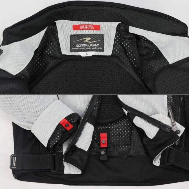 ROUGH＆ROAD ラフ＆ロード ジェットエアメッシュジャケットFP サイズ：M メッシュジャケット ジャケット アパレル | ラフ＆ロード | 08