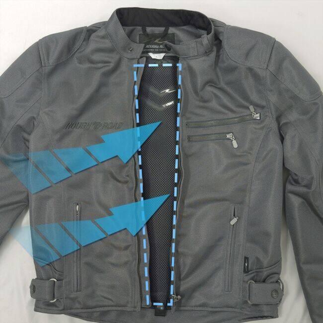 ROUGH＆ROAD ラフ＆ロード ライディングZIPメッシュジャケットEM サイズ：M メッシュジャケット ジャケット アパレル | ラフ＆ロード | 05