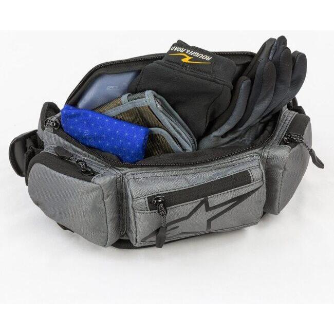 ROUGH＆ROAD ラフ＆ロード ALPINESTARS × カンガ2 ウエストバッグ カラー：ブラック／レッド ウエストポーチ・ヒップバッグ バッグ | ラフ＆ロード | 01