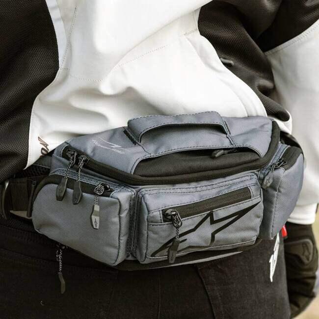 ROUGH＆ROAD ラフ＆ロード ALPINESTARS × カンガ2 ウエストバッグ カラー：ブラック／レッド ウエストポーチ・ヒップバッグ バッグ | ラフ＆ロード | 06