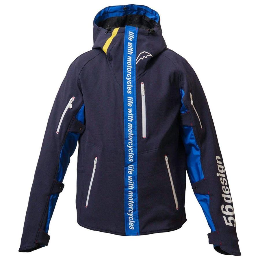 【新品未使用】56design ジャケット Mサイズ 冬用　ネイビーキャメル 56design（56デザイン） WINTER AXIS JACKET サイズ：M ウインター
