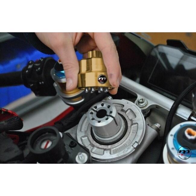Melotti メロッティー Steering Stem Nut Wrench Bronze その他、レンチ T字レンチ ハンドツール_5