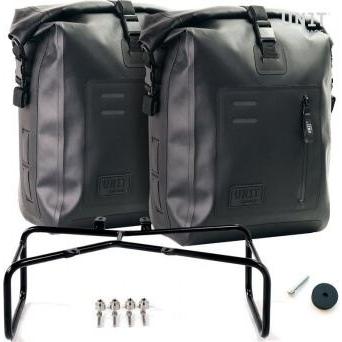 UNIT GARAGE ユニットガレージ Unit Garage Two Khali side panniers in TPU + Double Subframe NineT | 2xUG001+1626+A2 BMW サイドバッグ | UNIT GARAGE