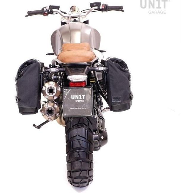 UNIT GARAGE ユニットガレージ Unit Garage Two Khali side panniers in TPU + Double Subframe NineT | 2xUG001+1626+A2 BMW サイドバッグ | UNIT GARAGE | 04