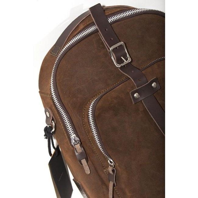 UNIT GARAGE ユニットガレージ Unit Garage TANK PANNIER IN WAXED SUEDE， JetBlack | U033-JetBlack タンクバッグ 車体用バッグ・ケース_3