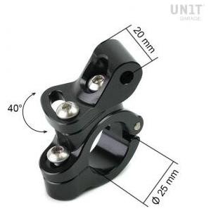 UNIT GARAGE ユニットガレージ Unit Garage Adjustable support for auxiliary light | U078 890 ADVENTURE KTM ヘッドライト 灯火類 電装系の画像