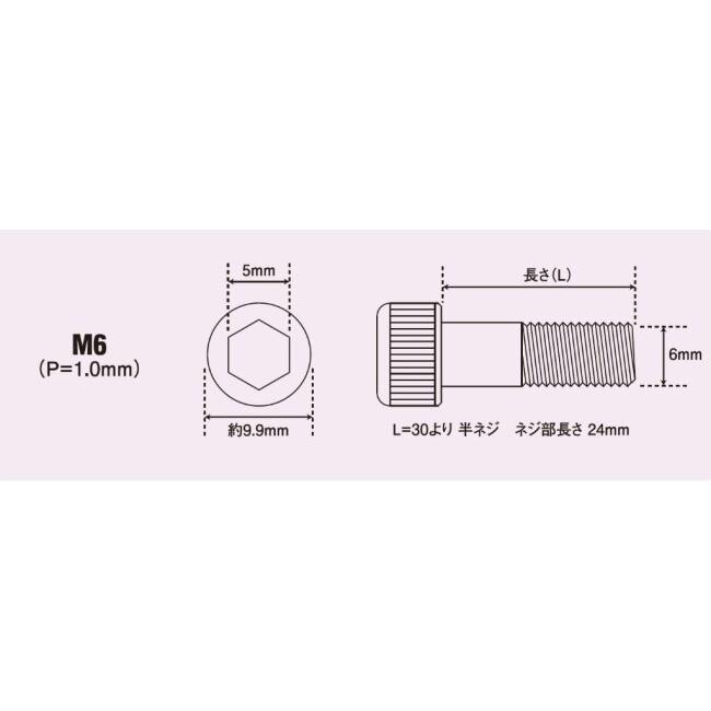 POSH Faith ポッシュ フェイス ステンレスキャップボルト サイズ：M6×60mm(P-1.0) 汎用ボルト・ネジ | ブランド登録なし | 01