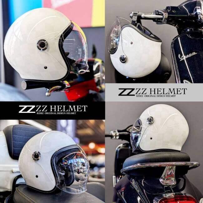 RIDEZ ライズ ZZ HELMET サイズ：M-L(59-60cm未満) ジェットヘルメット ヘルメット | RIDEZ（バイク） | 08