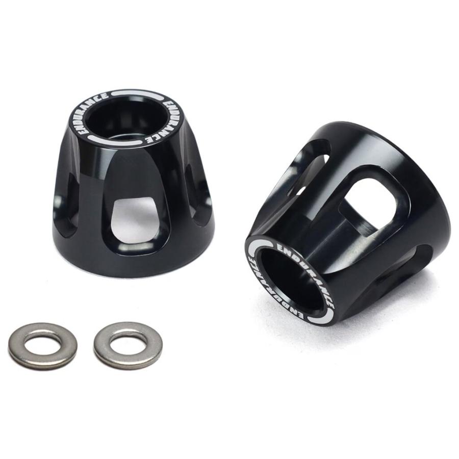 ENDURANCE エンデュランス バーエンド アウターセット カラー：ブラック その他バーエンドオプション・補修部品 ハンドル | ENDURANCE（バイク）