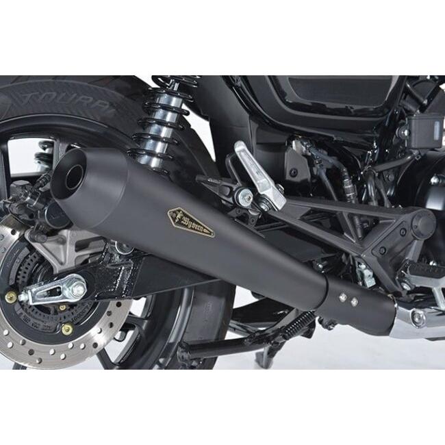 r’s gear アールズギア ワイバンクラシック メガホン スリップオン マフラー サイレンサーカラー：ブラックエディション GB350 S HONDA ホンダ | r's gear | 06