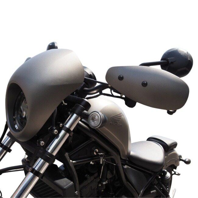 レブル250 500 新型 マットガード ウインカー付き ワールドウォーク（WORLD WARK） World Walk 塗装小型ナックルガード