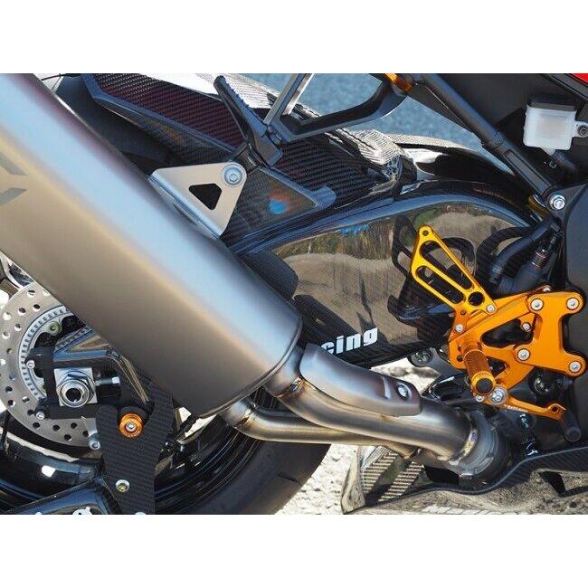 Magical Racing マジカルレーシング スイングアームカバー 素材：綾織りカーボン製 CBR1000RR-R SP HONDA ホンダ スイングアームカバー・プロテクター 外装の画像