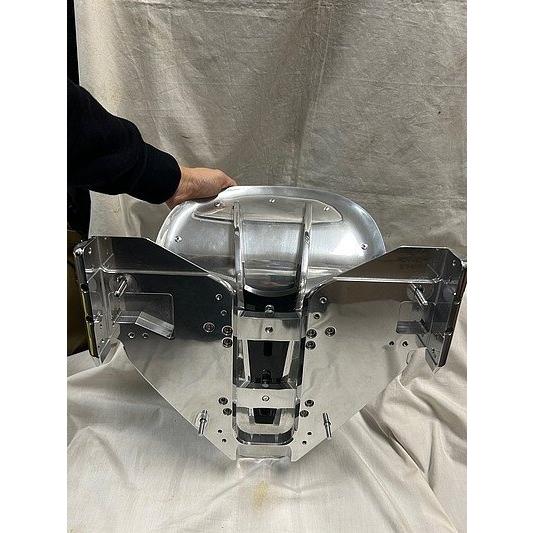 部品屋K&W 【BT CHOPPERS】ボバーシートセット マウント・フレームカラー：ポリッシュ / シートカラー：ブラック（本革） ファットボーイ ブレイクアウト | ブランド登録なし | 04