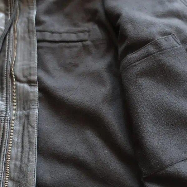Clay Smith クレイスミス REGULAR 防風レザージャケット サイズ：L レザージャケット ジャケット アパレル | Clay Smith | 08