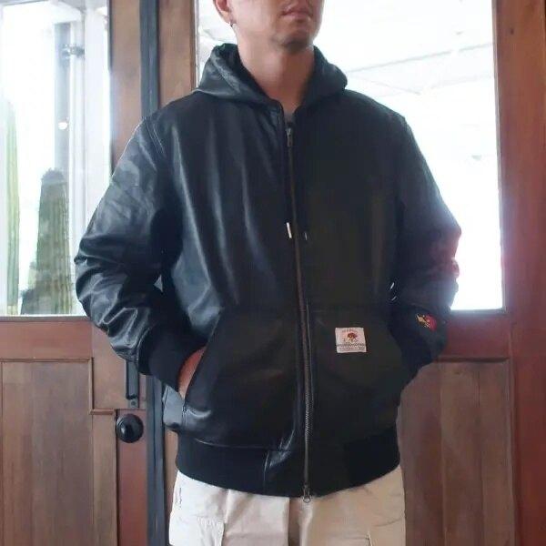 Clay Smith クレイスミス REGULAR 防風レザージャケット サイズ：L レザージャケット ジャケット アパレル | Clay Smith | 09