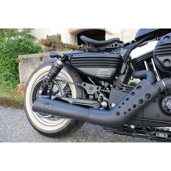 Cult-Werk カルトワーク HARLEY SPORTSTER - Beltschutz kurz (BJ. alle SPO) | HD-SPO047 チェーンガード フレーム_2