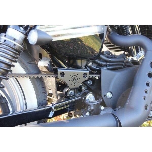 Cult-Werk カルトワーク HARLEY SPORTSTER - Beltschutz kurz (BJ. alle SPO) | HD-SPO047 チェーンガード フレーム_3