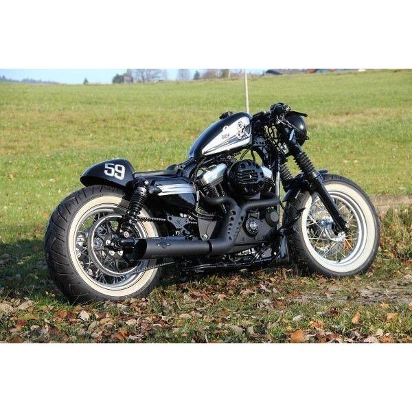 Cult-Werk カルトワーク HARLEY SPORTSTER - Beltschutz kurz (BJ. alle SPO) | HD-SPO047 チェーンガード フレーム_5