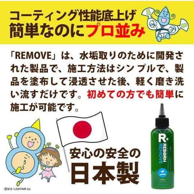 REBORN リボーン REMOVE リムーブ 特殊水垢取り剤 ワックス
