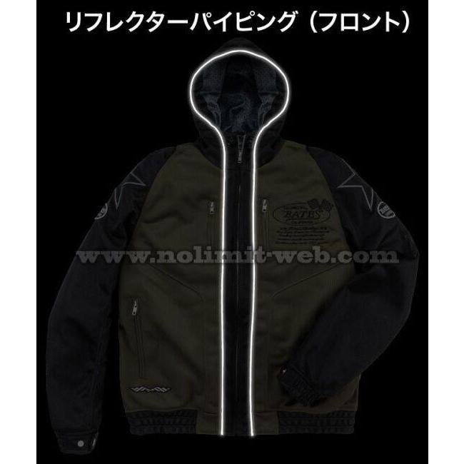 BATES（ベイツ） メッシュパーカー サイズ：L メッシュジャケット
