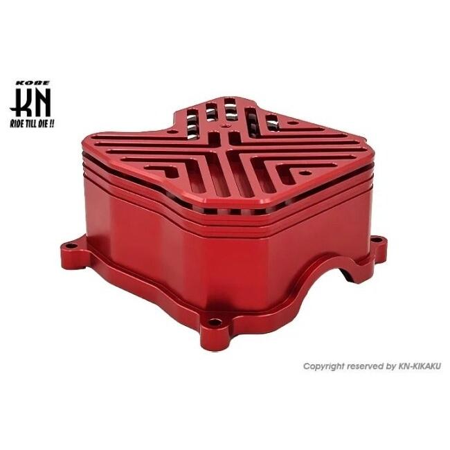 KN企画 ケイエヌキカク ビレットヘッドカバー カラー：レッド YAMAHA