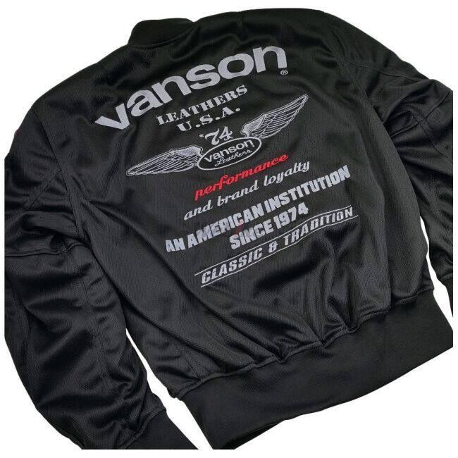 VANSON（バンソン） メッシュMA-1ジャケット サイズ：M メッシュ