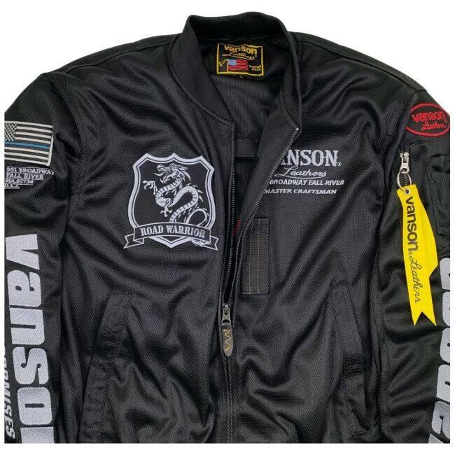 VANSON（バンソン） メッシュMA-1ジャケット サイズ：M メッシュ