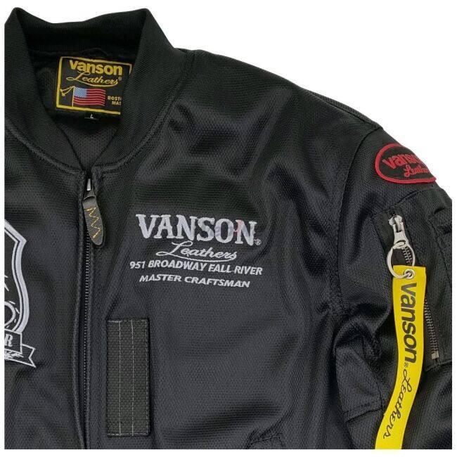 VANSON（バンソン） メッシュMA-1ジャケット サイズ：M メッシュ