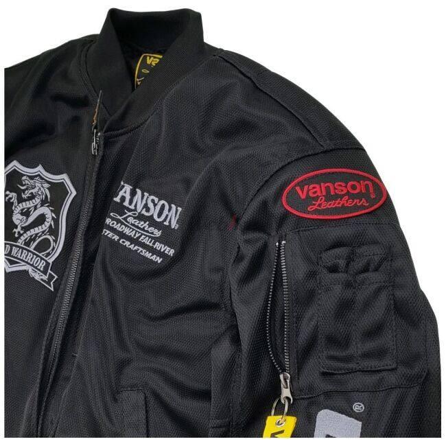 VANSON（バンソン） メッシュMA-1ジャケット サイズ：L メッシュ