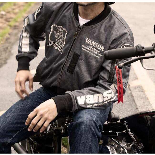 VANSON（バンソン） メッシュMA-1ジャケット サイズ：M メッシュ