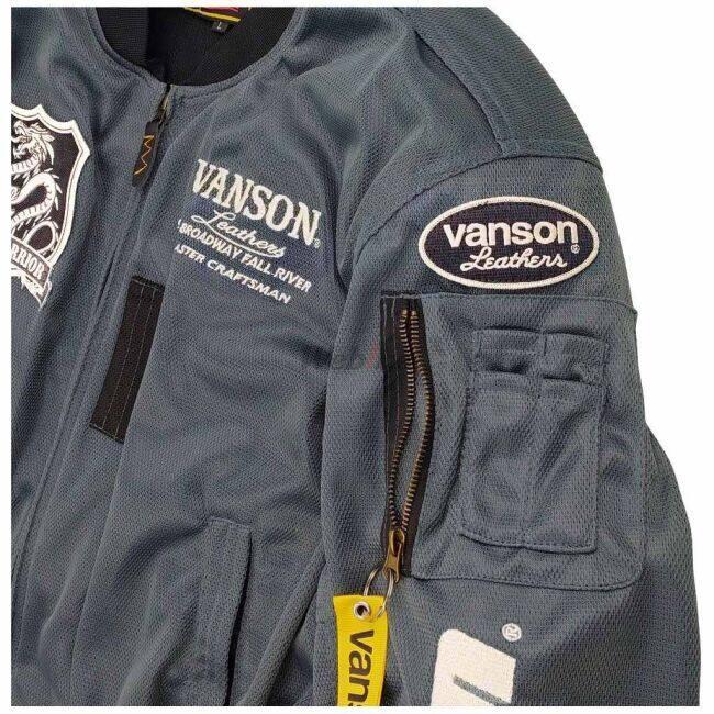 VANSON（バンソン） メッシュMA-1ジャケット サイズ：L メッシュ